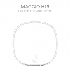 Електросушарка для рук. Rixo Maggio H19B