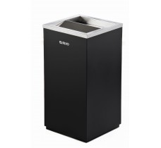 Кошик для сміття з поворотною кришкою. Rixo Solido WB056BL