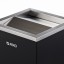 Кошик для сміття з поворотною кришкою. Rixo Solido WB056BL