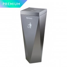 Кошик для сміття з поворотною кришкою. Rixo Solido WB060G
