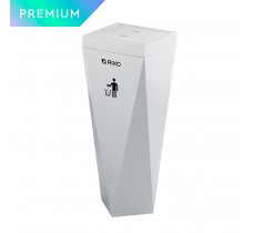 Кошик для сміття з поворотною кришкою. Rixo Solido WB060W